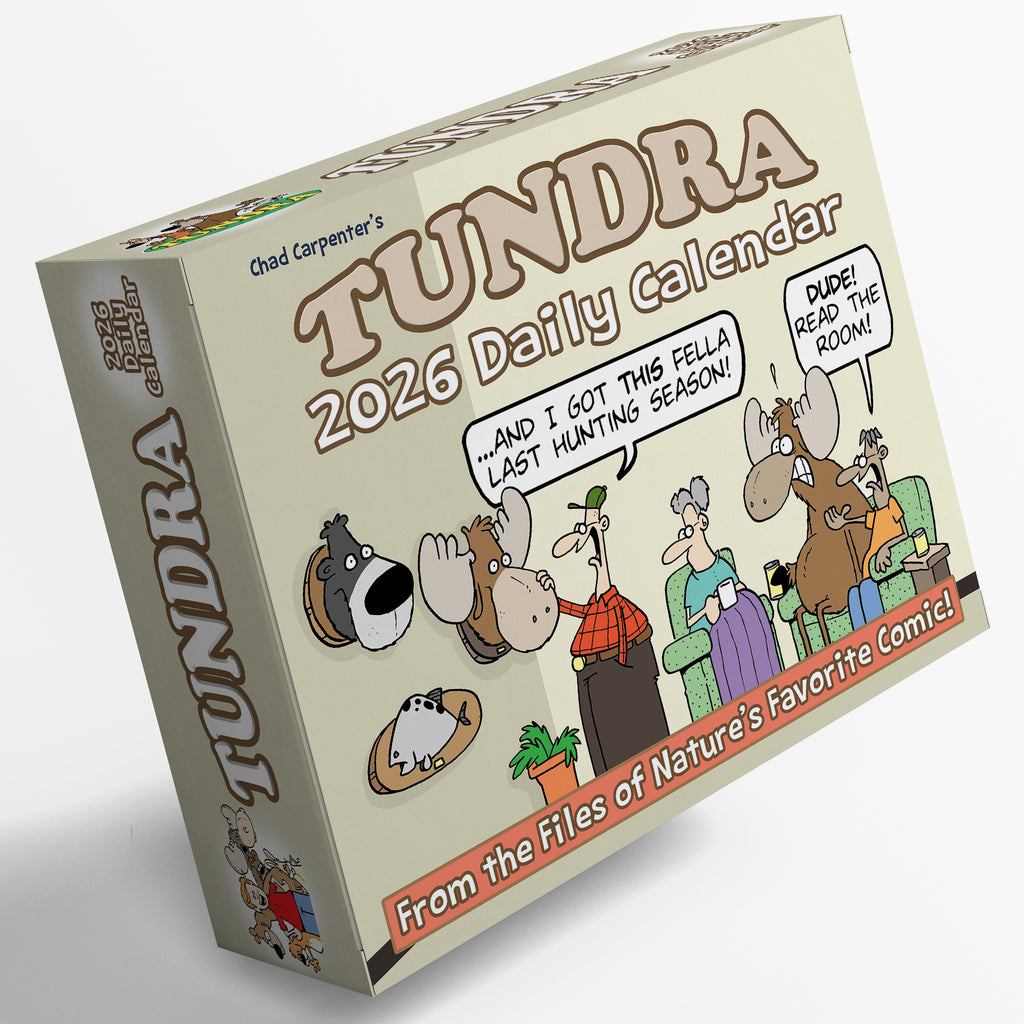 Daily Peel-Off 2026 Tundra Calendar